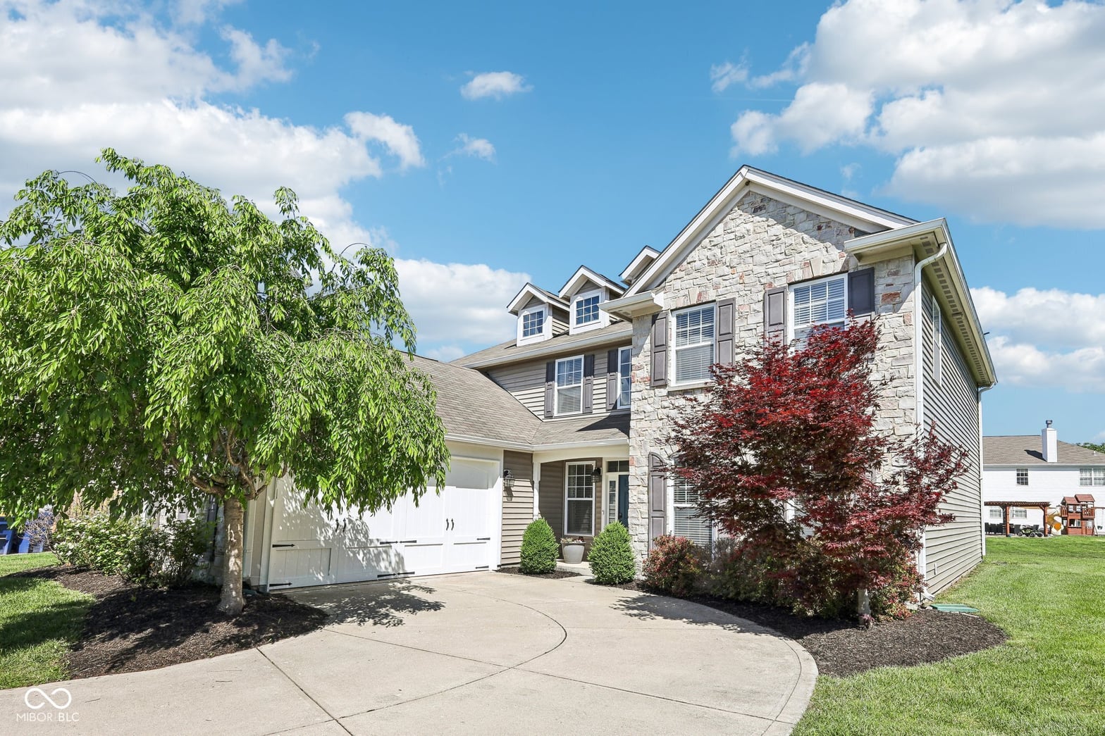 Front exterior at 12404 Guy Way, Indianapolis, IN