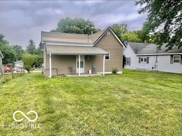 Backyard at 120 W Warren Street, Mitchell, IN