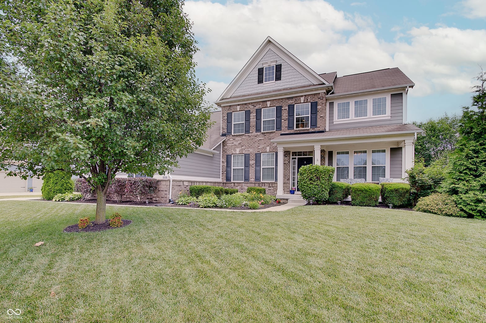 Front exterior at 10107 Landis Boulevard, Fishers, IN