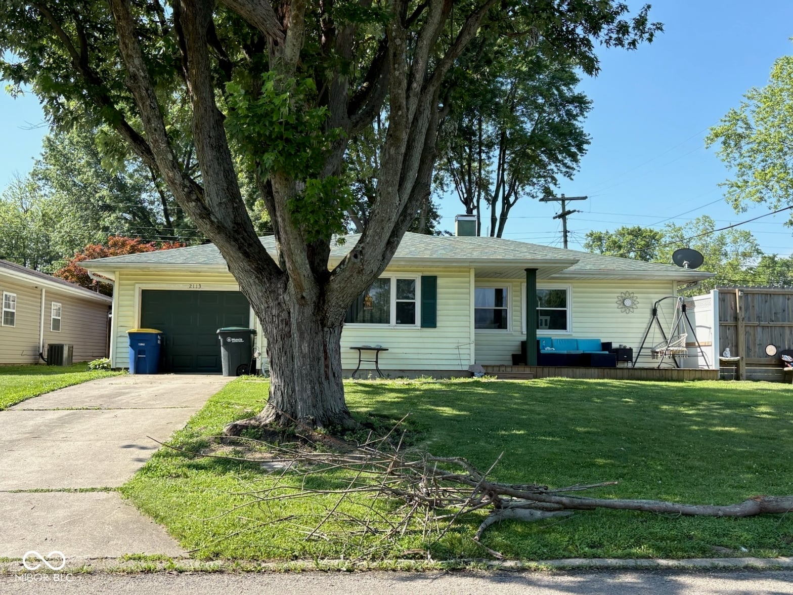 Front exterior at 2113 W Barcelona Drive, Muncie, IN