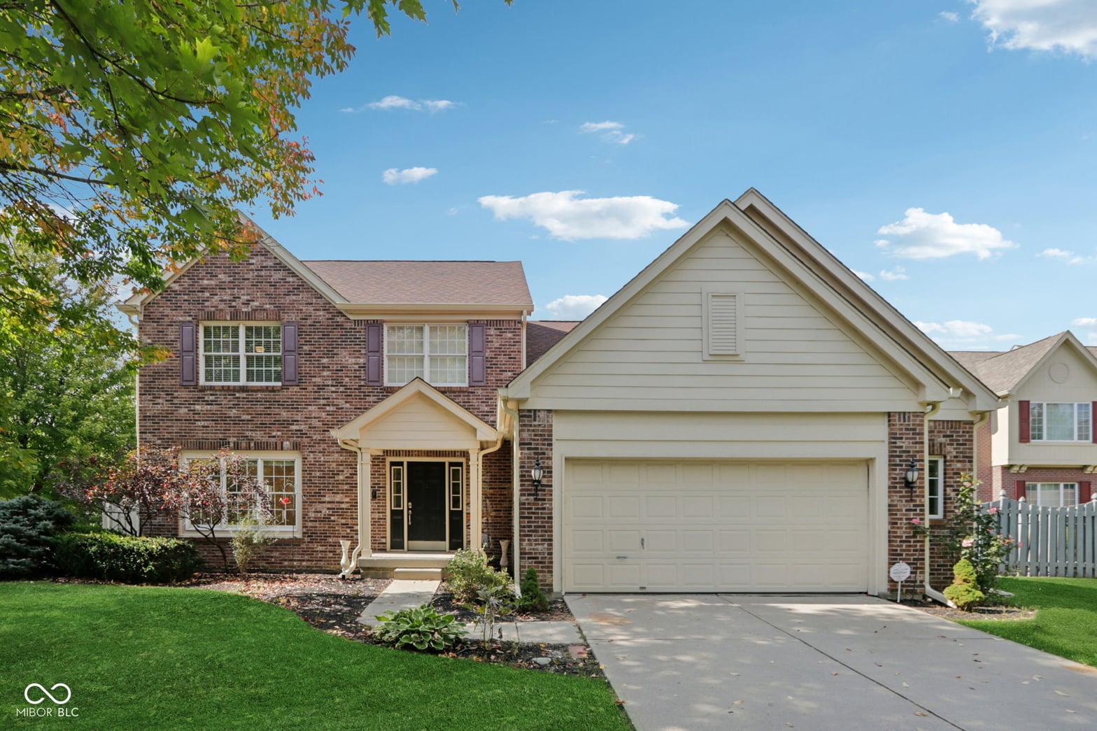 Front exterior at 15414 Alexandria Court, Westfield, IN