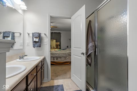 Bathroom at 2017 Shadow Creek Boulevard, Columbus, IN