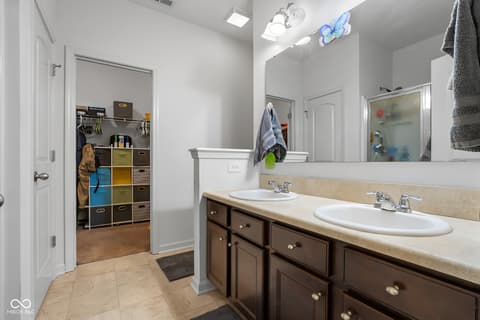 Bathroom at 2017 Shadow Creek Boulevard, Columbus, IN