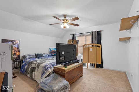 Bedroom at 2017 Shadow Creek Boulevard, Columbus, IN