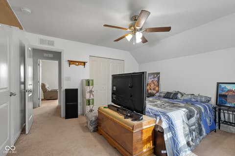 Bedroom at 2017 Shadow Creek Boulevard, Columbus, IN