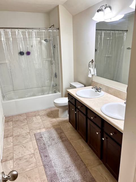 Bathroom at 2017 Shadow Creek Boulevard, Columbus, IN