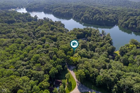 Aerial view at 3669 Glenwood Drive, Martinsville, IN