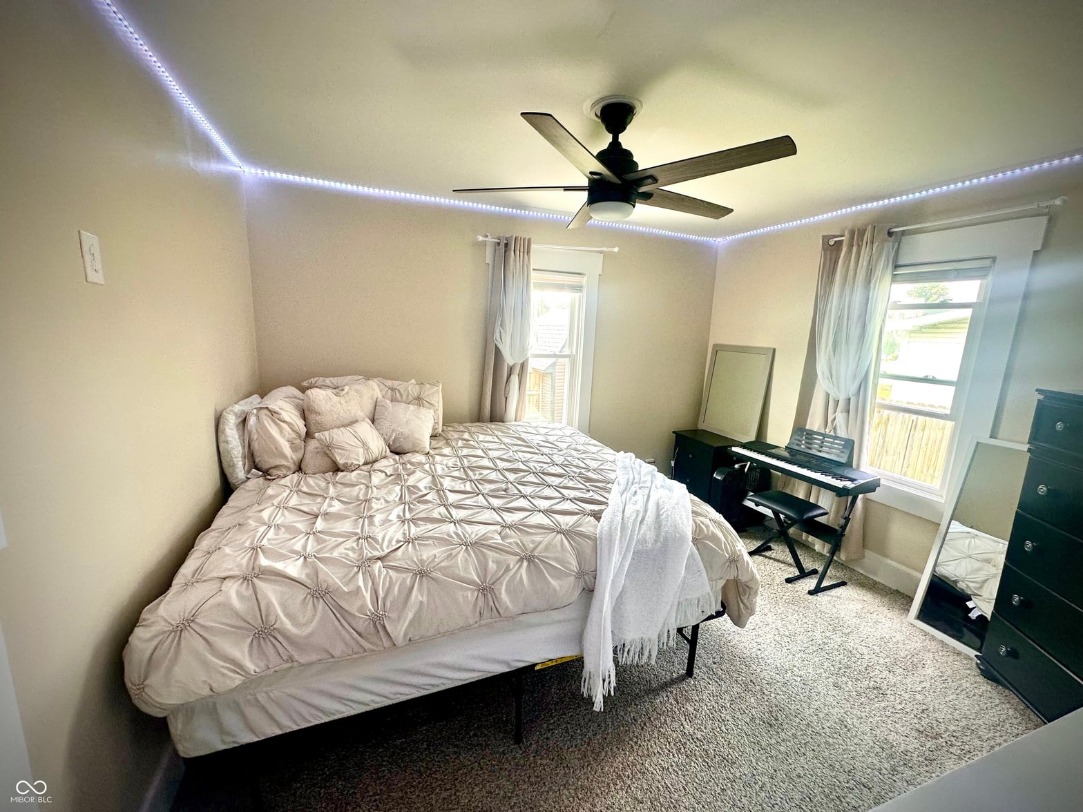 Primary bedroom at 514 E 2nd Street, Sheridan, IN