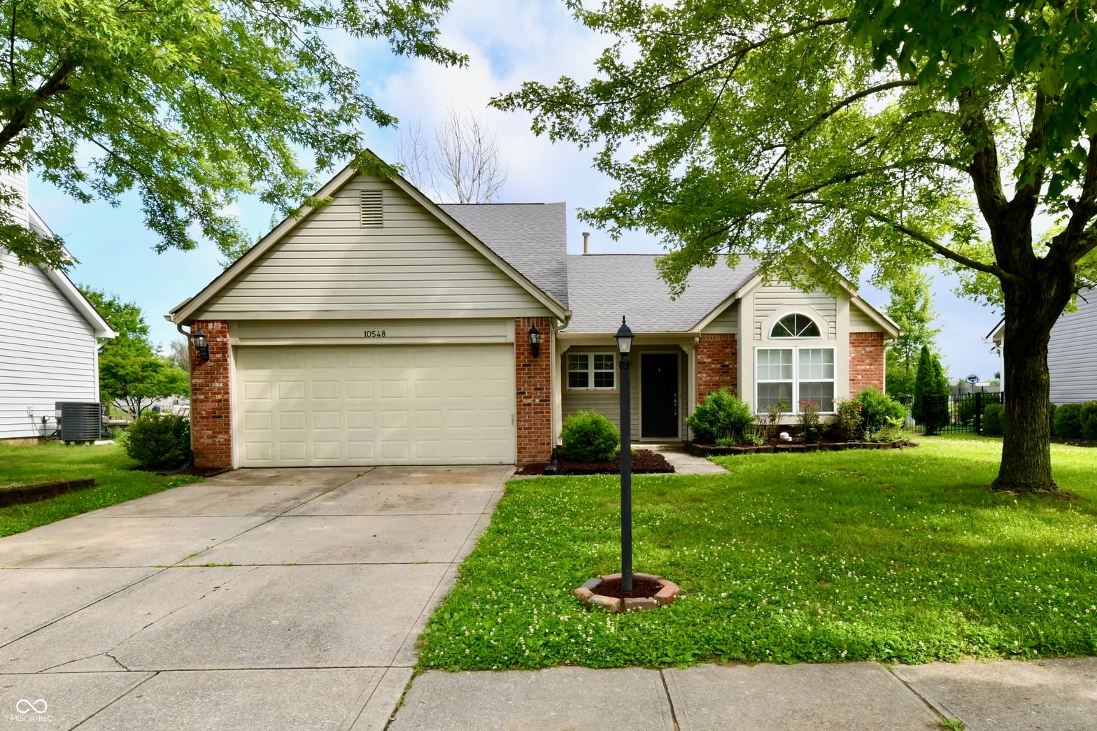 Front exterior at 10548 Magenta Drive, Noblesville, IN