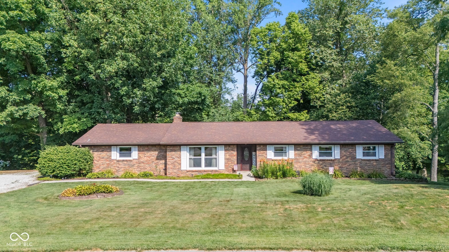 Front exterior at 14416 Crystal Creek Drive, Noblesville, IN