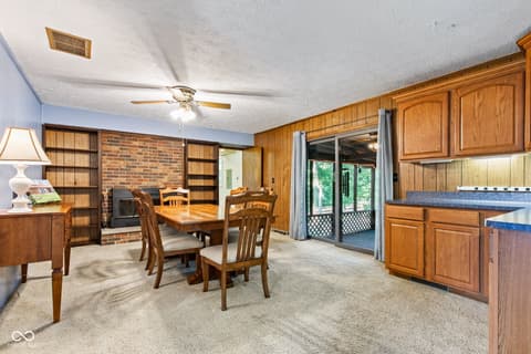 Dining room at 14416 Crystal Creek Drive, Noblesville, IN