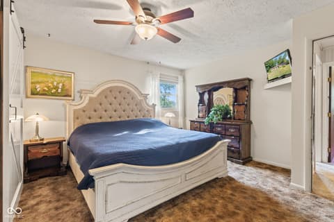 Bedroom at 14416 Crystal Creek Drive, Noblesville, IN