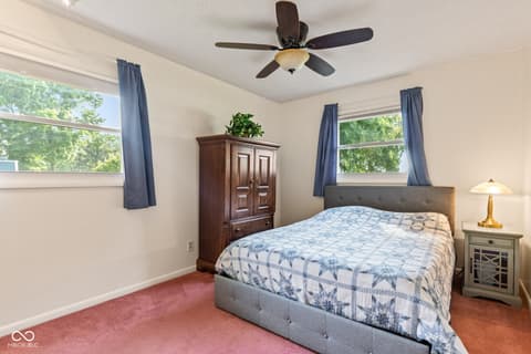 Bedroom at 14416 Crystal Creek Drive, Noblesville, IN