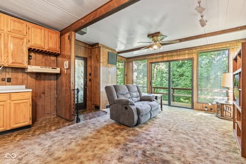 Family room at 14416 Crystal Creek Drive, Noblesville, IN