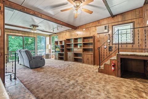 Family room at 14416 Crystal Creek Drive, Noblesville, IN