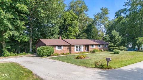 Front exterior at 14416 Crystal Creek Drive, Noblesville, IN