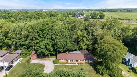 Aerial view at 14416 Crystal Creek Drive, Noblesville, IN