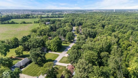 Aerial view at 14416 Crystal Creek Drive, Noblesville, IN