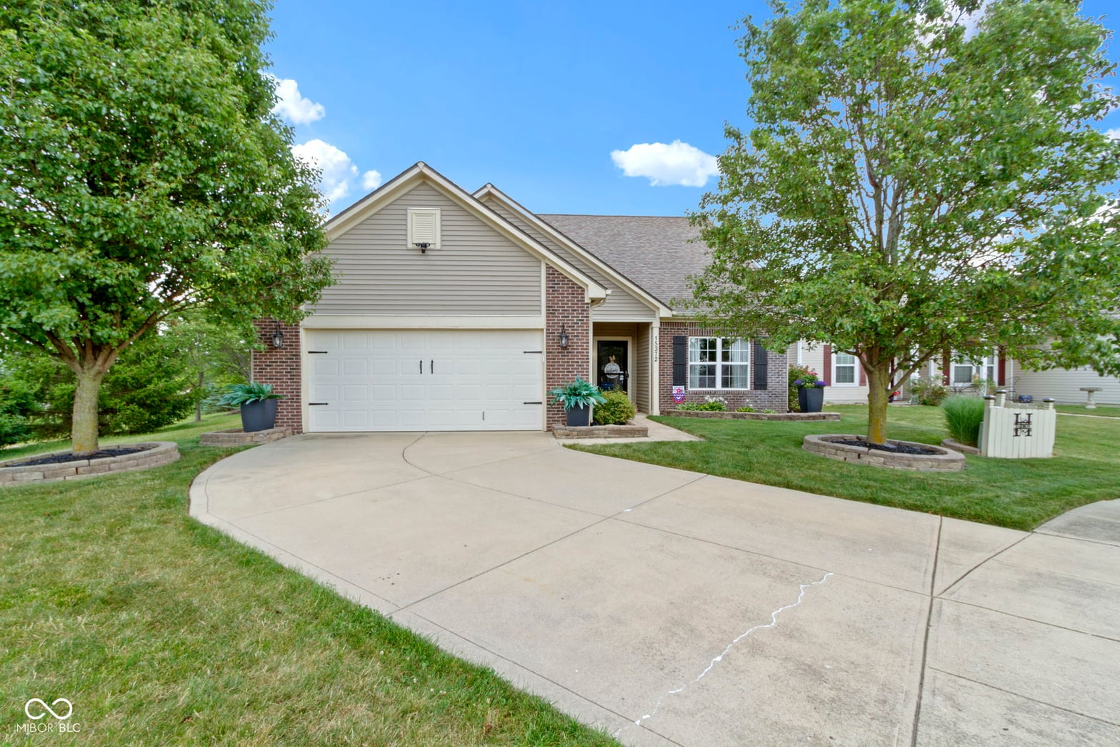 Front exterior at 15372 Black Gold Court, Noblesville, IN