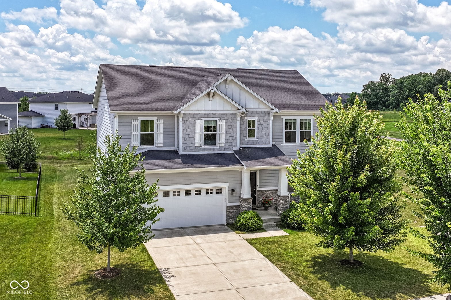 Front exterior at 15984 Conductors Drive, Westfield, IN