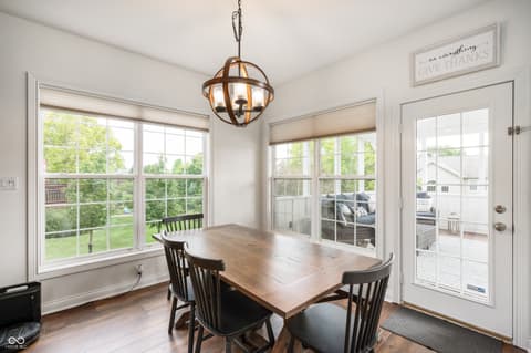 Breakfast Area — 10931 Hidden Hollow Court, Fishers, IN