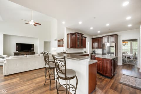 Kitchen at 10931 Hidden Hollow Court, Fishers, IN