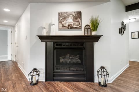Fireplace — 10931 Hidden Hollow Court, Fishers, IN