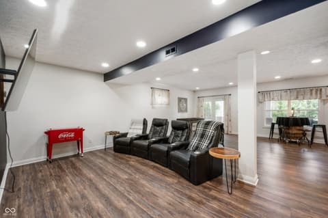 Media Room — 10931 Hidden Hollow Court, Fishers, IN