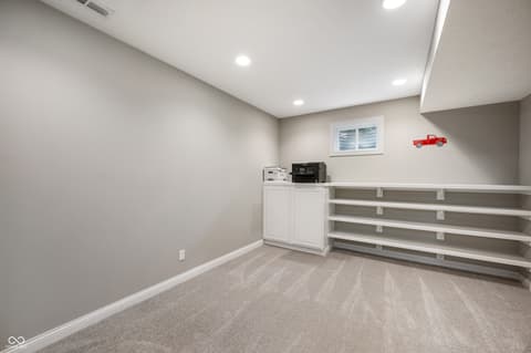 Bonus room at 10931 Hidden Hollow Court, Fishers, IN