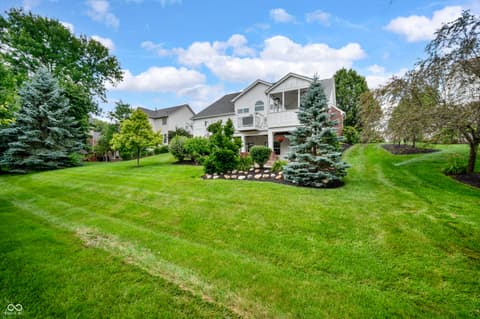 Yard at 10931 Hidden Hollow Court, Fishers, IN