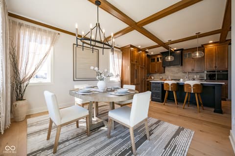 Dining room at 14565 Bedford Falls Drive, Carmel, IN