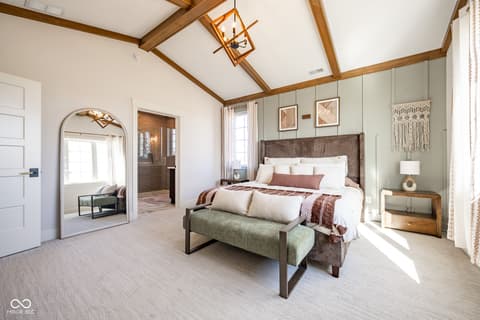 Primary bedroom at 14565 Bedford Falls Drive, Carmel, IN