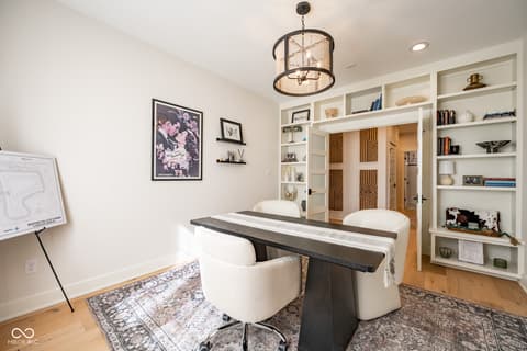 Home office at 14565 Bedford Falls Drive, Carmel, IN