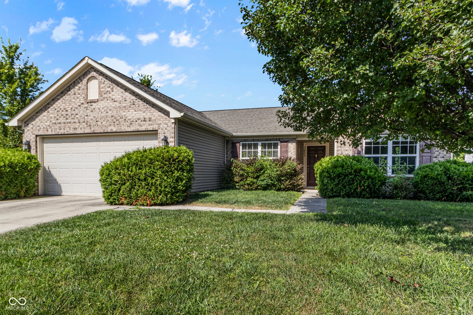 Front exterior at 7263 Blue Ridge Drive, Noblesville, IN