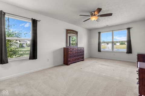 Bedroom at 7263 Blue Ridge Drive, Noblesville, IN