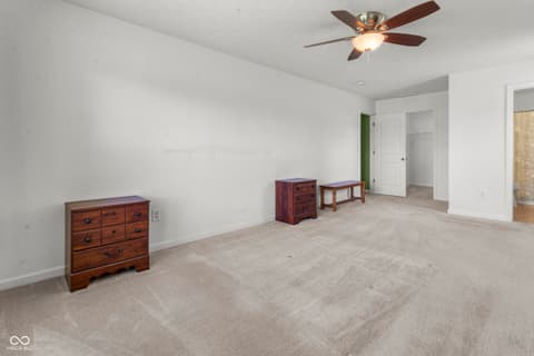 Bedroom at 7263 Blue Ridge Drive, Noblesville, IN
