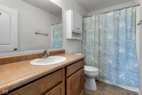 Bathroom at 7263 Blue Ridge Drive, Noblesville, IN