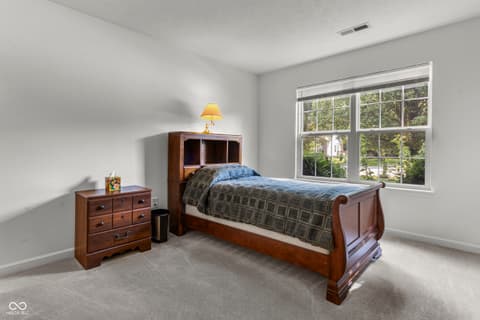 Bedroom at 7263 Blue Ridge Drive, Noblesville, IN