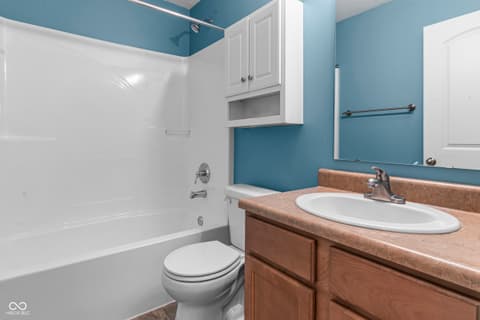 Bathroom at 7263 Blue Ridge Drive, Noblesville, IN
