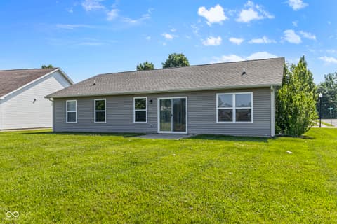 Backyard at 7263 Blue Ridge Drive, Noblesville, IN