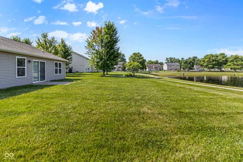 Yard at 7263 Blue Ridge Drive, Noblesville, IN