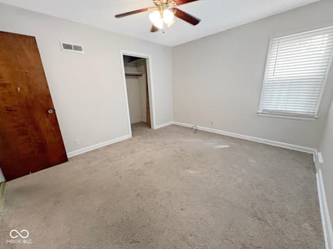 Bedroom at 602 Eugene Street, Indianapolis, IN