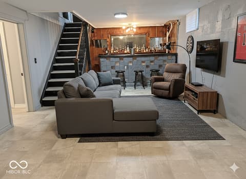 Basement at 602 Eugene Street, Indianapolis, IN