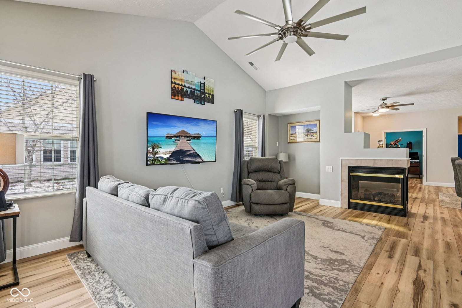 Living room at 1195 Ganton Drive, Avon, IN