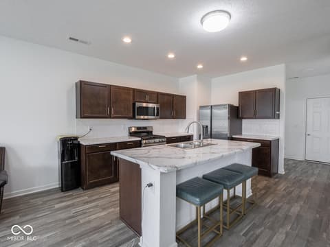 Kitchen at 7241 Glen Park Lane, Indianapolis, IN