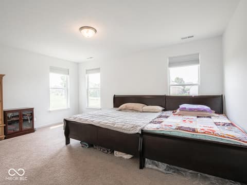 Bedroom at 7241 Glen Park Lane, Indianapolis, IN