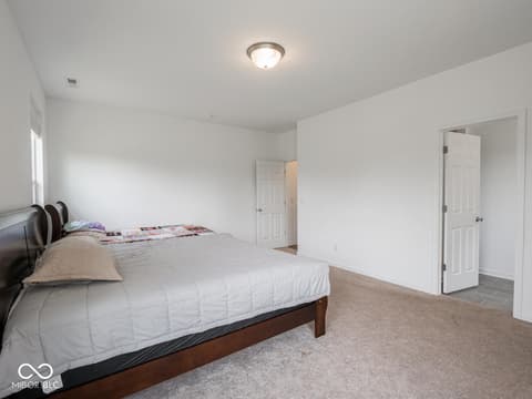 Bedroom at 7241 Glen Park Lane, Indianapolis, IN