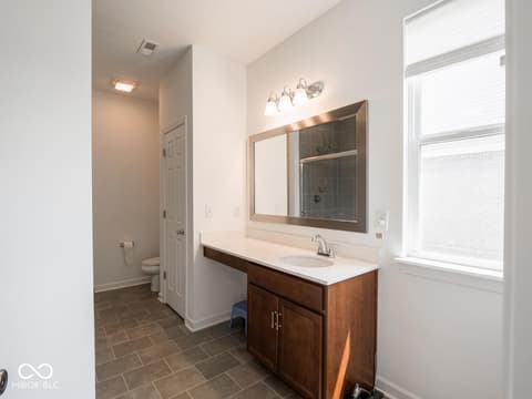 Bathroom at 7241 Glen Park Lane, Indianapolis, IN