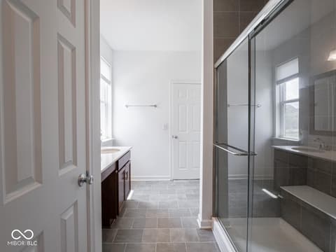 Bathroom at 7241 Glen Park Lane, Indianapolis, IN