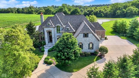 Front exterior at 523 S 700 E, Whitestown, IN